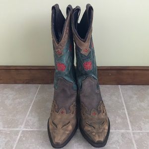 Women’s Size 9 Danpost Boot company cowboy boots
